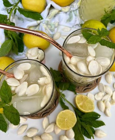 Citronnade aux amandes