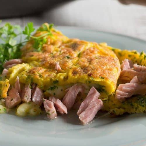 Omelette thon