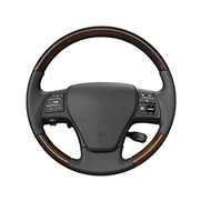 Volant cuir multifonction