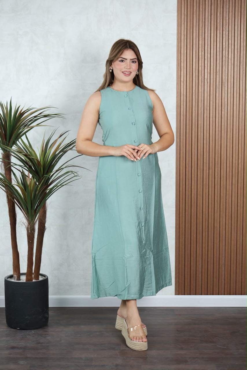 Robe chemise longue