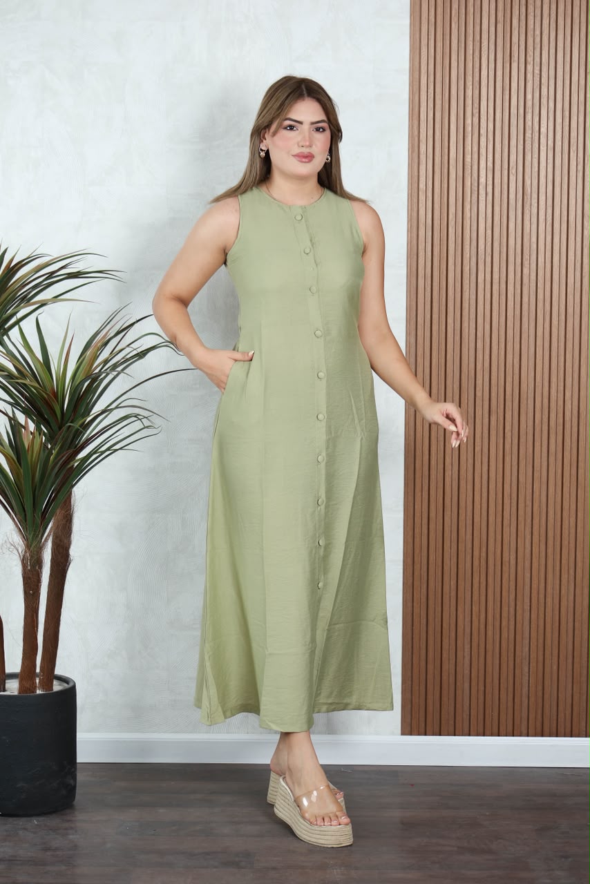 Robe chemise longue