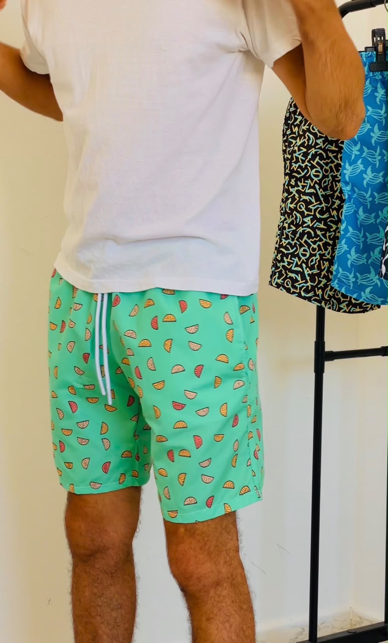 Short de bain paisley