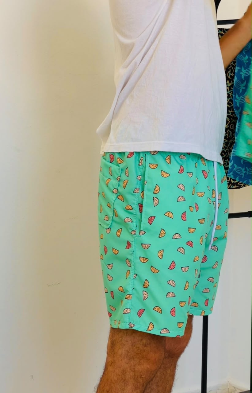 Short de bain paisley